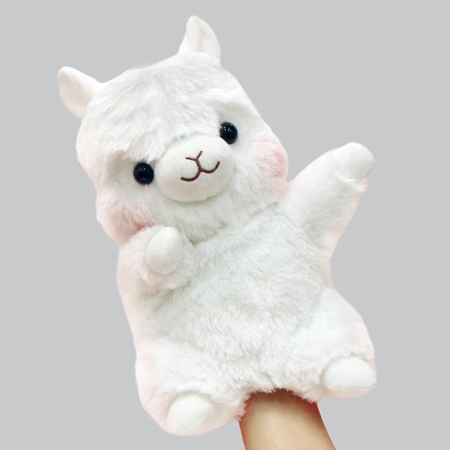 Alpacasso Shiro-chan hand puppet