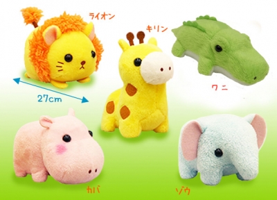 4月新商品》大好き動物園2、アミュキャラぷにぷにボールとぽてうさろっ