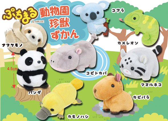 ぷちまる動物園珍獣ずかん