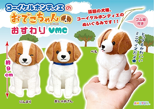 コーイケルホンディエのおでこちゃんおすわりVMC