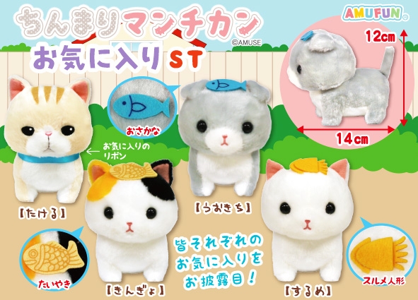 ちんまりマンチカンお気に入りST