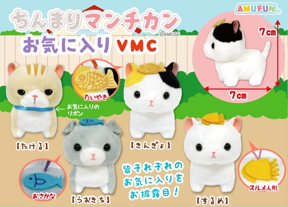 ちんまりマンチカンお気に入りVMC