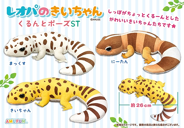 レオパのきいちゃんくるんとポーズST