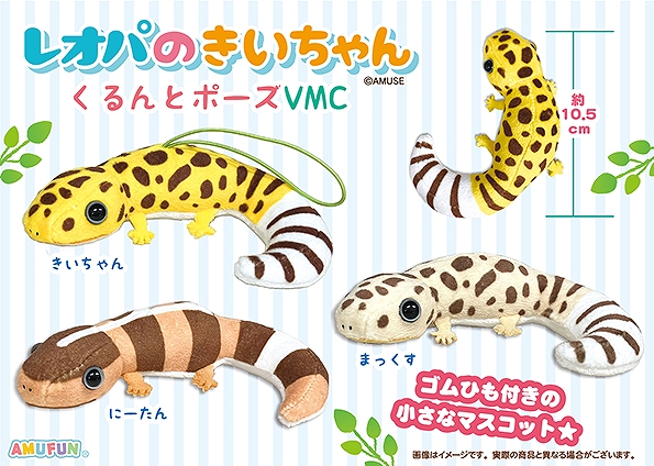 レオパのきいちゃんくるんとポーズVMC