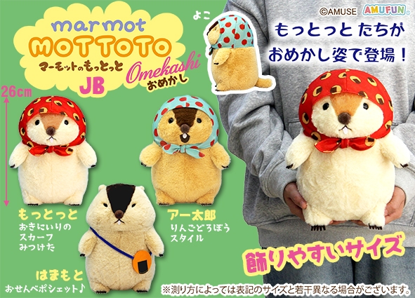 マーモットのもっとっとおめかしJB