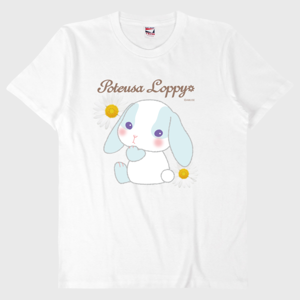 【オンライン限定】ぽてうさろっぴーTシャツ(かのんちゃん)