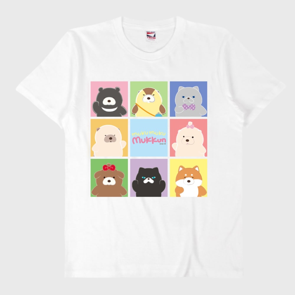 【オンライン限定】ムクムクむっくんTシャツ(おともだち)