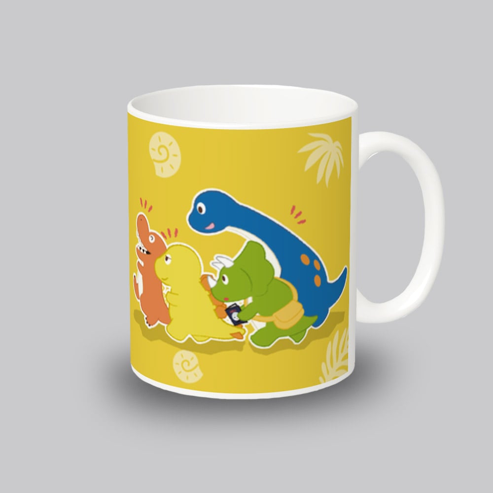 恐竜生活じゅらどんマグカップ