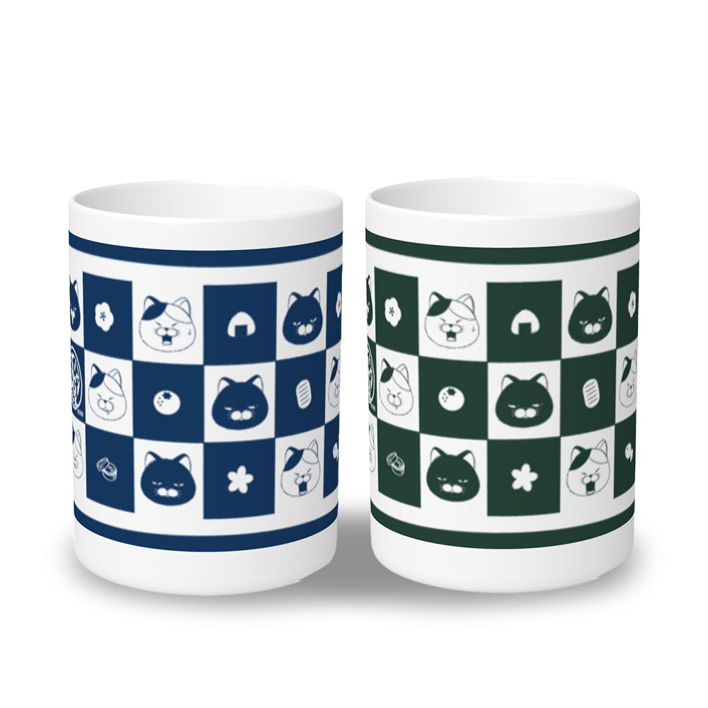 [Limited time only]Higemanjyu 10th anniversary tea cup(Me-sama & Kuromame)