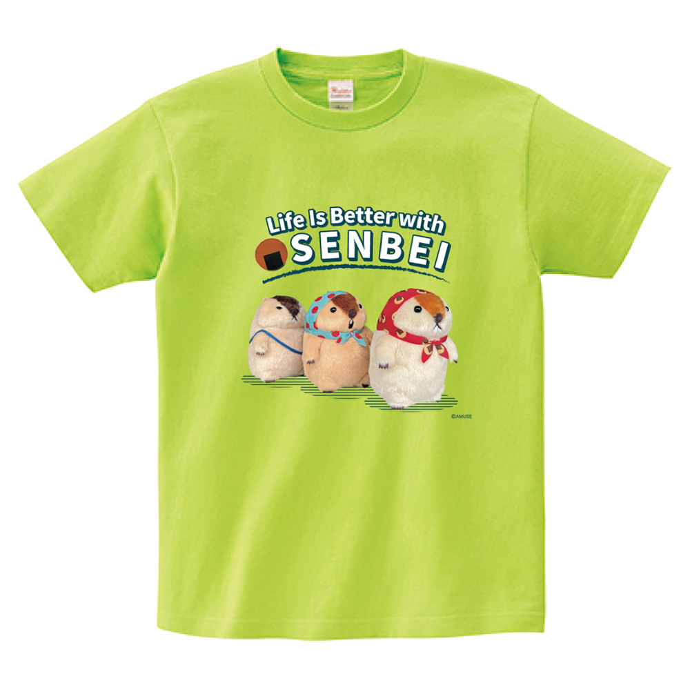 【オンライン限定】マーモットのもっとっとTシャツ(OSENBEI)