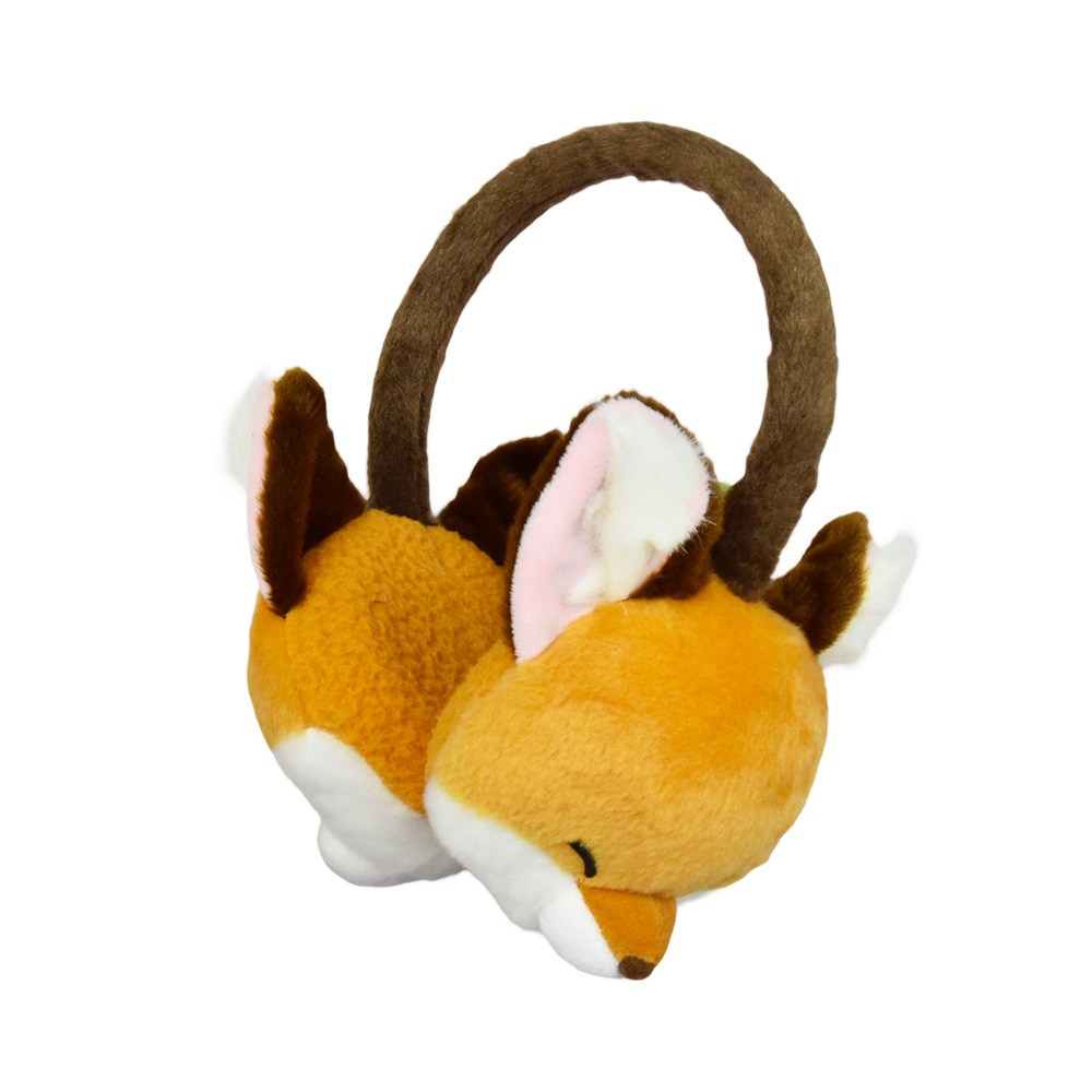 ちょコンとキツネあったかイヤーマフ きなこ