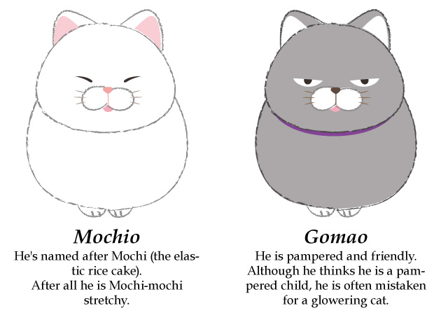 Mochio and Gomao