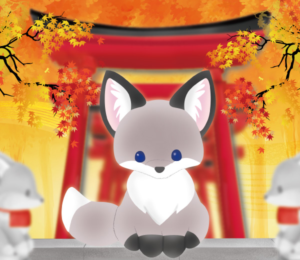 やつはし│ちょコンと九尾さま・ちょコンとキツネ│株式会社アミューズ